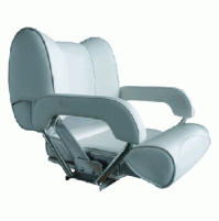 TWIN 46 FLIP UP SEAT - 620 x 450 x 500 mm - White - SM1006001 - Sumar